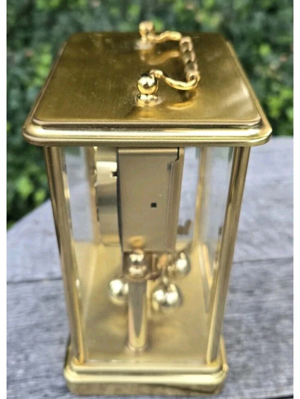 Vintage Elgin Quartz Anniversary Mantel Clock – Made in Japan, Classic Gold Tone